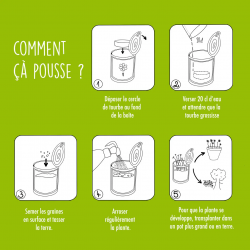 Kit à semer "Vélo" fabriqué...