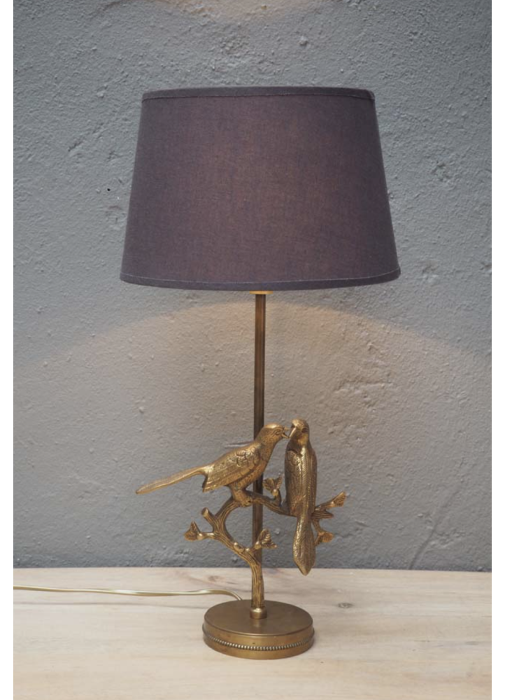 Lampe 2 oiseaux sur branche