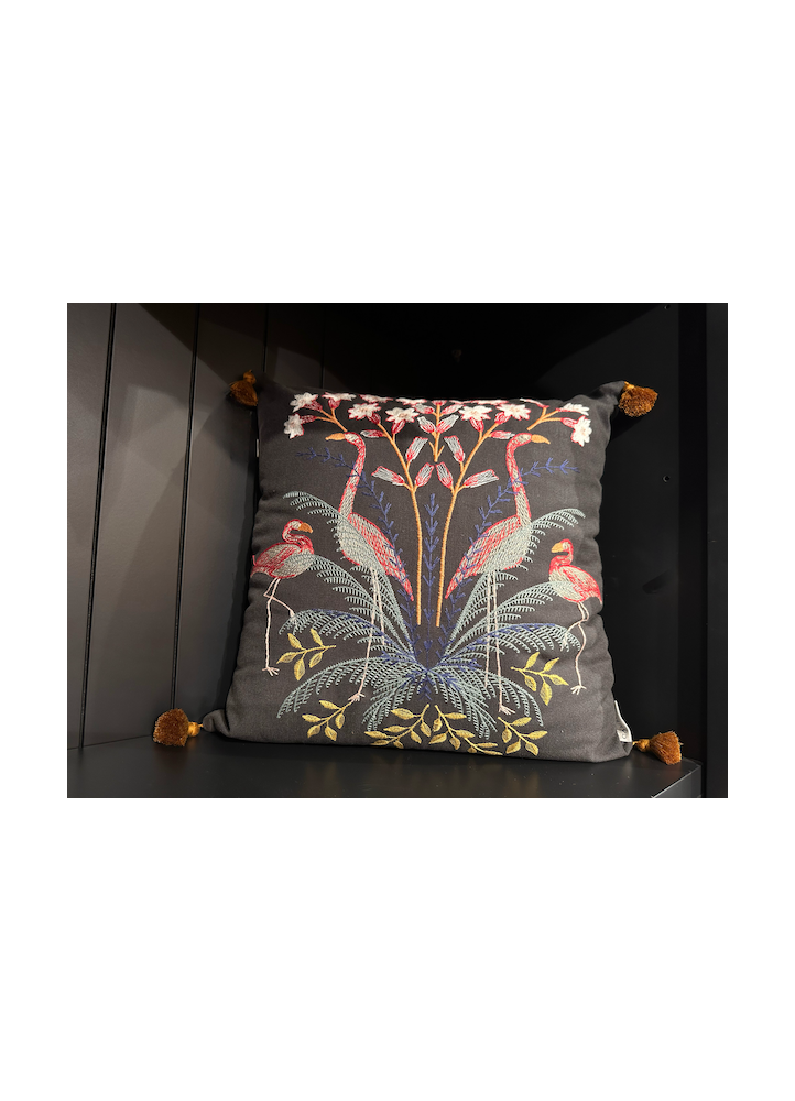 Coussin Flamand rose